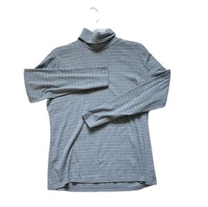 Time and Tru XL Gray Turtleneck Long Sleeve Top